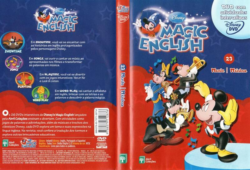 DVD Disney Magic English Volume 23 Música - ABRIL - Livros de